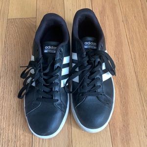 Black adidas sneakers
